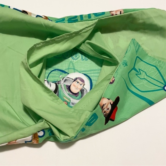Toy Story Buzz Woody Pillowcases Homemade 21” x 13” Pillow Cases Lot of 2 - Picture 8 of 16